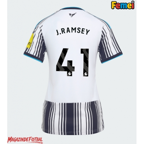 Newcastle United Jacob Ramsey #41 Tricou Fotbal Replică 2026-27 Femei Acasa Newcastle United Jacob Ramsey #41 Tricou Fotbal Replică 2026-27 Femei Acasa